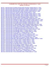 38 Đề kiểm tra 1 tiết lần 1 môn Hóa học 9 TP. Hồ Chí Minh - Năm học 2017-2018 (Không có đáp án)